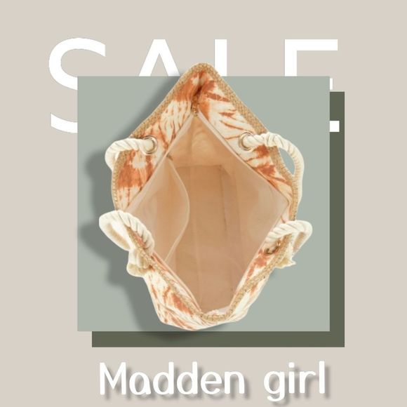 Madden girl large Tote with matching cosmetic bag NWT - Picture 10 of 13